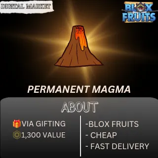 PERMANENT MAGMA - BLOX FRUITS