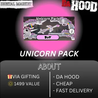 UNICORN PACK - DA HOOD