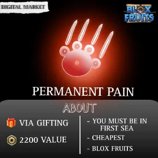 PERMANENT PAIN - BLOX FRUITS