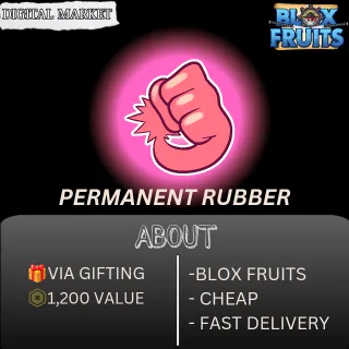 PERMANENT RUBBER - BLOX FRUITS