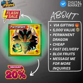 PERMANENT DRAGON - BLOX FRUITS