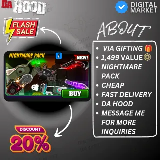 NIGHTMARE PACK - DA HOOD