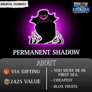 PERMANENT SHADOW - BLOX FRUITS