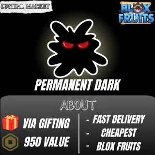 PERMANENT DARK - BLOX FRUITS