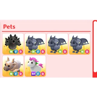 Adopt Me Neon & Mega Pets Bundle