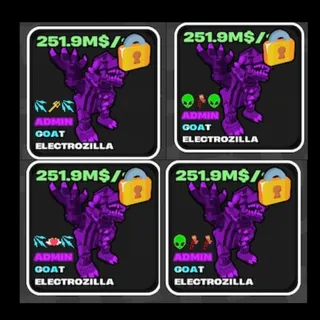 ADMIN ELECTROZILLA x4