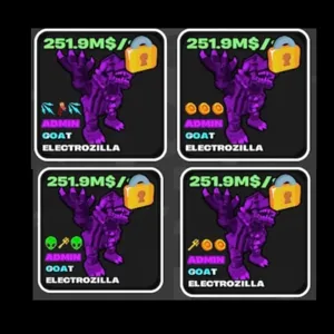 ADMIN ELECTROZILLA x4