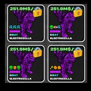 ADMIN ELECTROZILLA x4