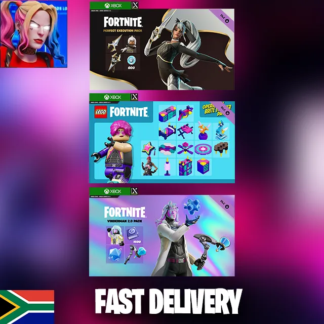 Fortnite Perfect Execution Pack Operation Brite Starter Pack And Vinderman 20 Pack Xbox One 6358