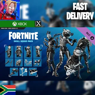 2x Fortnite - Skull Squad Pack