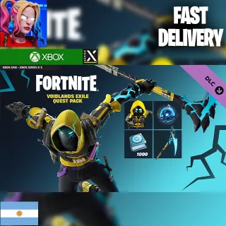 5x Fortnite - Voidlands Exile Quest Pack
