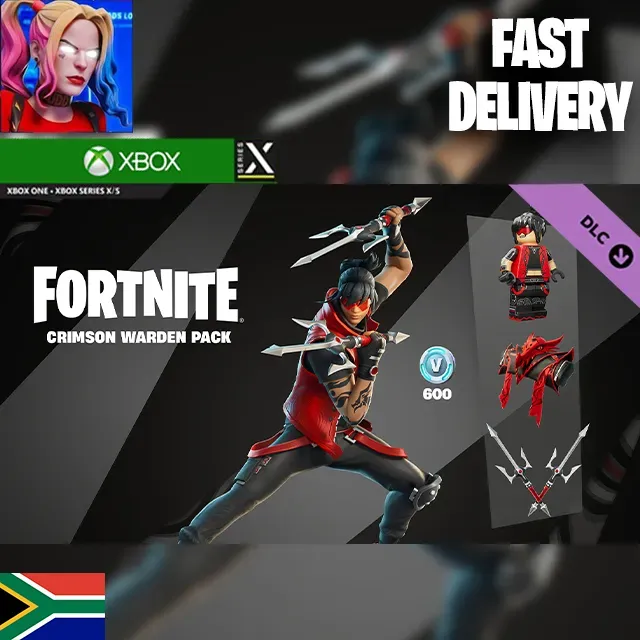 2x Fortnite - Crimson Warden Pack - XBox One Game - Gameflip