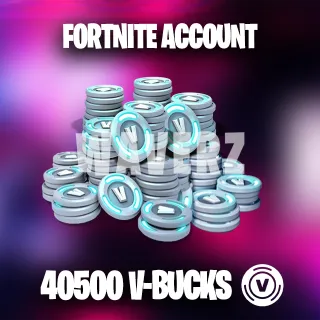 Fortnite 40500 Vbucks Account V-BUCKS