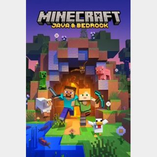 2x Minecraft: Java & Bedrock Edition for PC