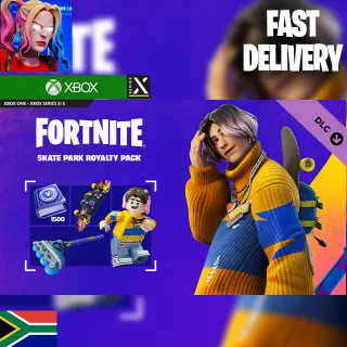 2x Fortnite - Skate Park Royalty Pack