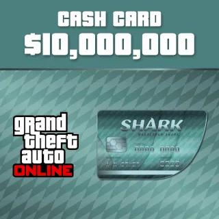 2x Megalodon Shark Cash Card