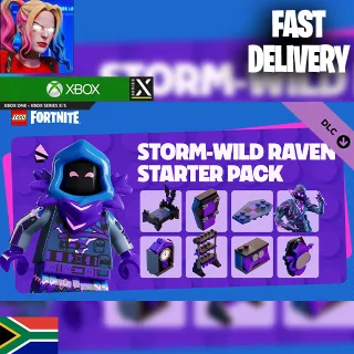 3x Fortnite - Storm-Wild Raven Starter Pack