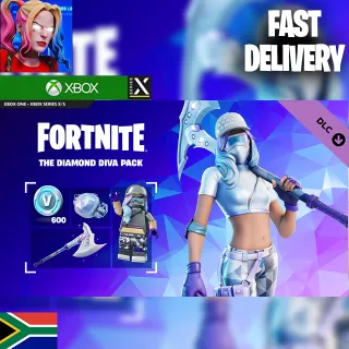 2x Fortnite - The Diamond Diva Pack