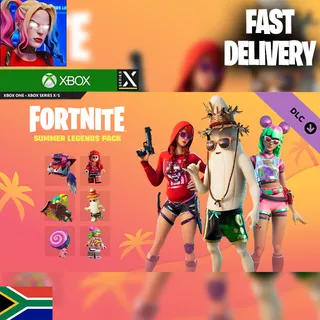 2x Fortnite - Summer Legends Pack