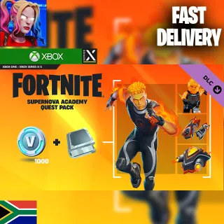 2x Fortnite - Supernova Academy Quest Pack