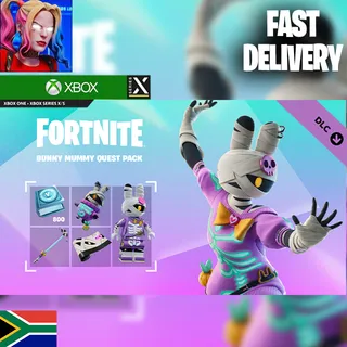 5x Fortnite - Bunny Mummy Quest Pack