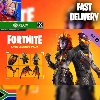 2x Fortnite - Lava Legends Pack