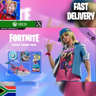 3x Fortnite - Shaka Surfin' Pack