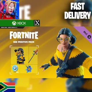 2x Fortnite - Bee Positive Pack