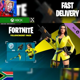 5x Fortnite - The Yellowjacket Pack