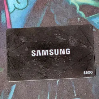 $500 Samsung.com Gift Card For 80% Or Best Offer