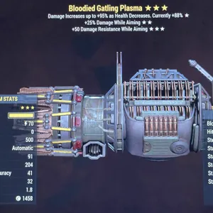 Bloodied Gatling Plasma