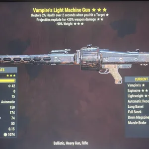 Vampire VE90 LMG Gun