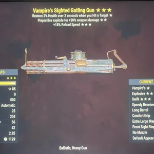 Vampire VE15 Gatling Gun