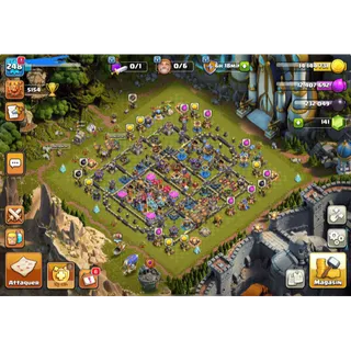 Clash of clans account  Hdv 18 Full Max  Local Morocco