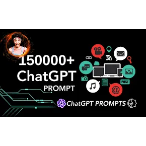 150,000+ CHATGPT PROMPTS BUNDLE
