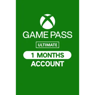  Xbox Game Pass Ultimate - 1 Month - Account - XGPU - 1 Month - Full Access! - Global