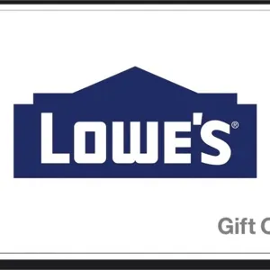 $1000.00 Lowe’s Gift Card Valid Online and In Store