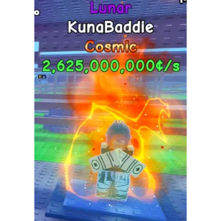 [200B] 350M/s Lunar KunaBaddie [Spin A Baddie - Roblox]