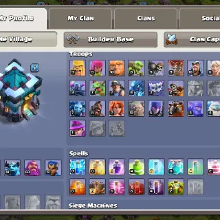Clash of Clans Townhall 13 Max