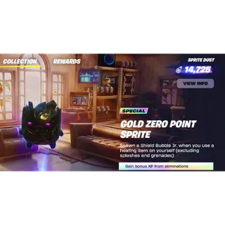 GOLD ZERO POINT SPRITE (SUPER RARE)