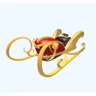 Stocked Santa Sleigh