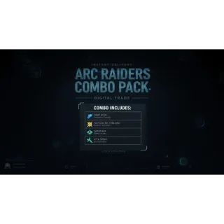 $6 Arc Raiders Starter pack blueprin