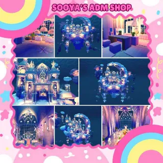 Adopt Me! Moonlight Castle House Build