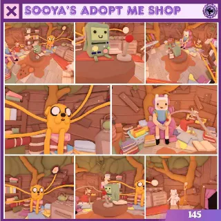 Adopt Me! Adventure Time House Build