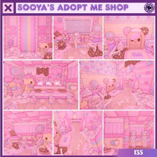 Adopt Me! Dessert Tokidoki House Build