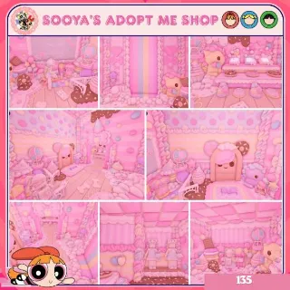 Adopt Me! Dessert Tokidoki House Build