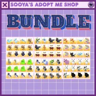 Adopt Me! 72x Exotic Bundle