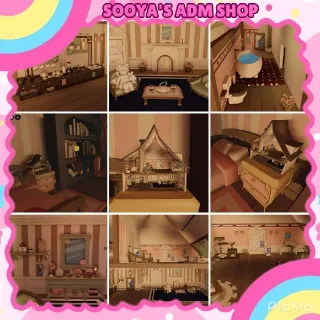 Adopt Me! Cozy Life-size Dollhouse Build