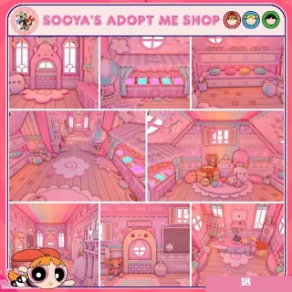 Adopt Me! Cutecore Plushies Playhouse Build