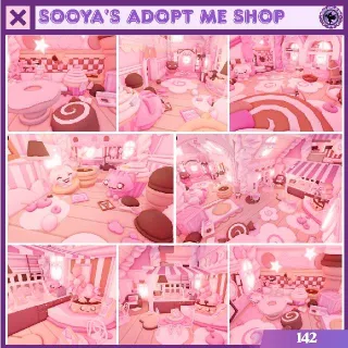 Adopt Me! Preppy Cutecore House Build